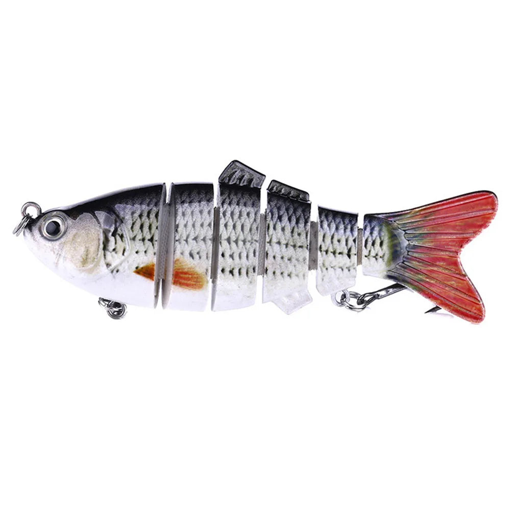 5pcs Bionic Lures random color Realistic fish shape Fishing Bait Float Lure