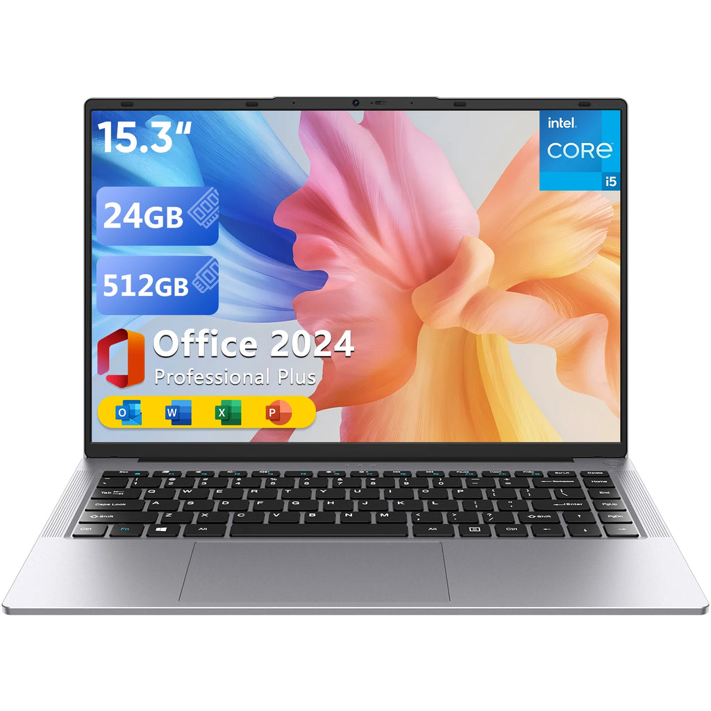 Laptop - Intel Core i5-8210Y (up to 3.6GHz), 24GB RAM/512GB SSD, Window 11 Pro