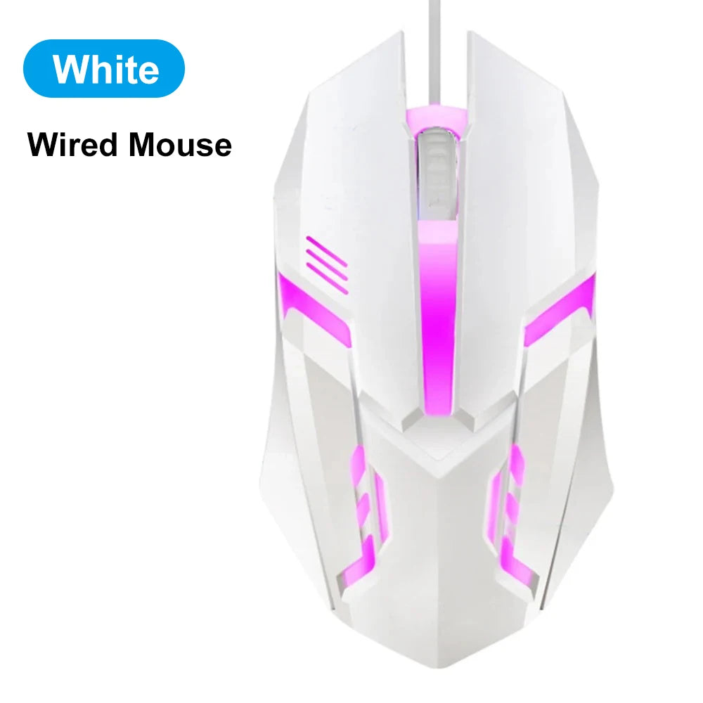 Bluetooth 5.2 Mouse RGB 2.4G Wireless Mouse Dual-Mode Gaming Mouse 6 Buttons