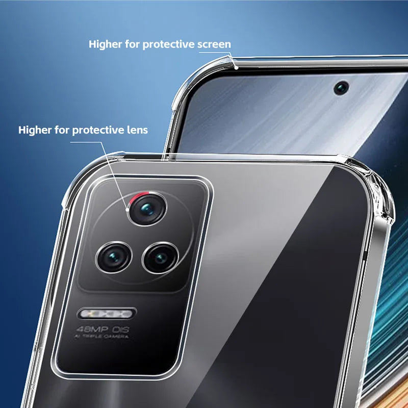 Airbag Silicone TPU Bumper Shockproof Back Cover for Honor Magic6 Lite Magic5 Lite Magic 6 5 Pro Clear Protectors