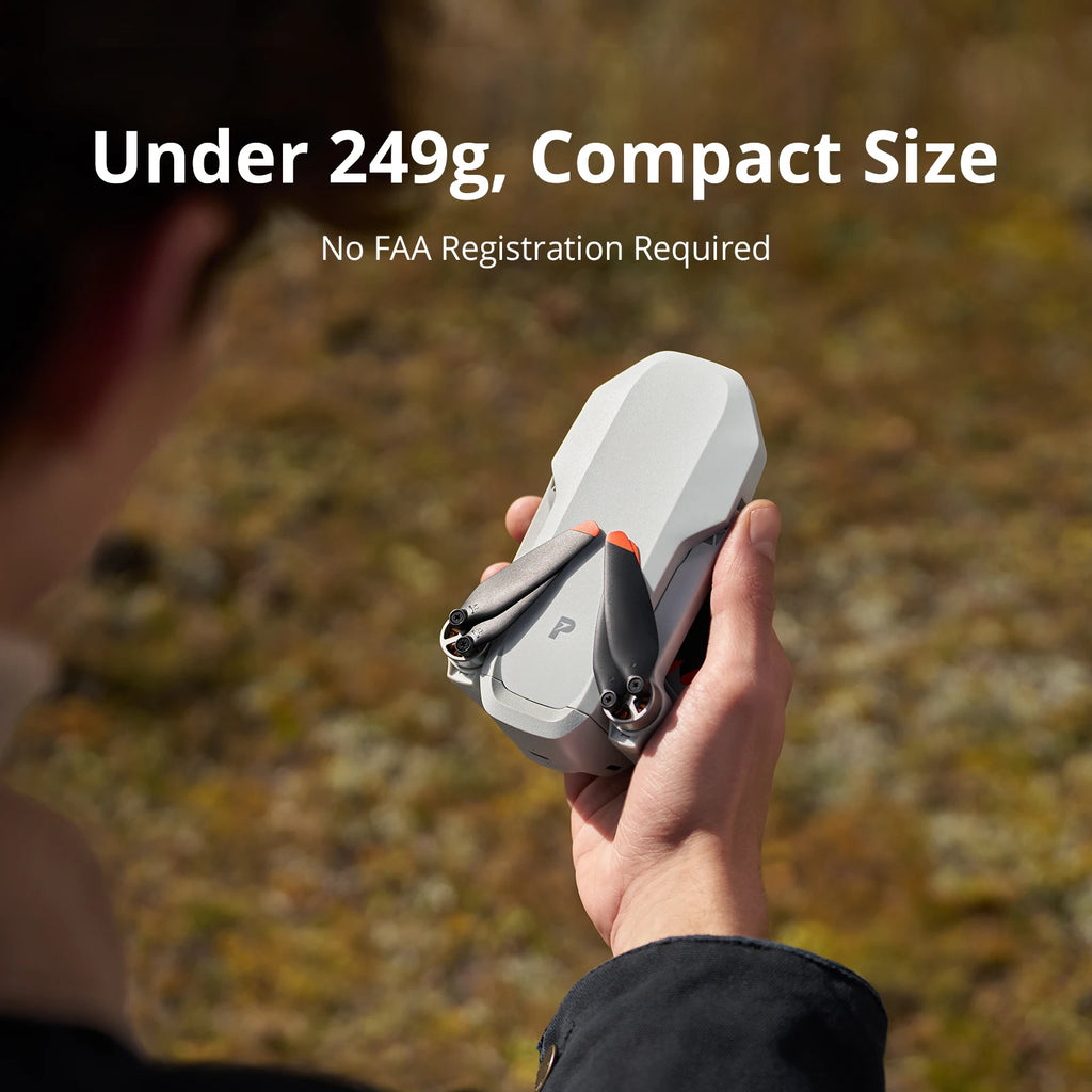 Potensic ATOM 2 Camera Drone, 4K HDR Video, 8K Photo, 3-Axis Gimbal,Under 249g, Vertical Shooting