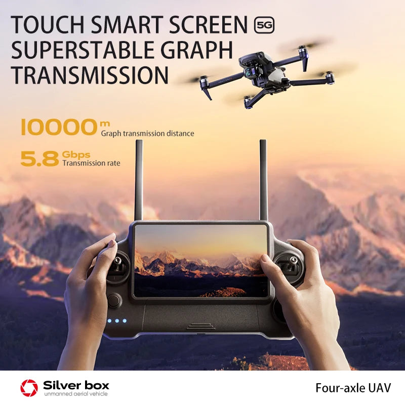 P7 MAX High-end Professional GPS Drone 8K With Screen Remote Control 20km