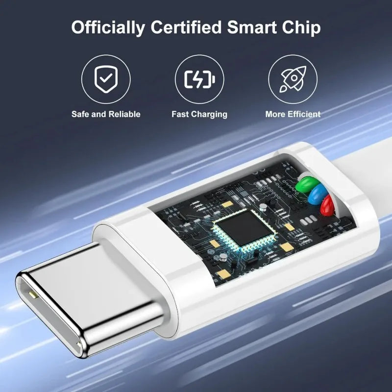 4PCS USB C Cable to USB C 100W Fast Charging Charger Cable