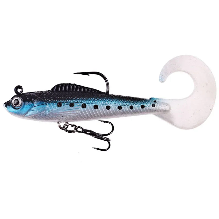 6PCS Wobblers Artificial Baits Fishing Tackle