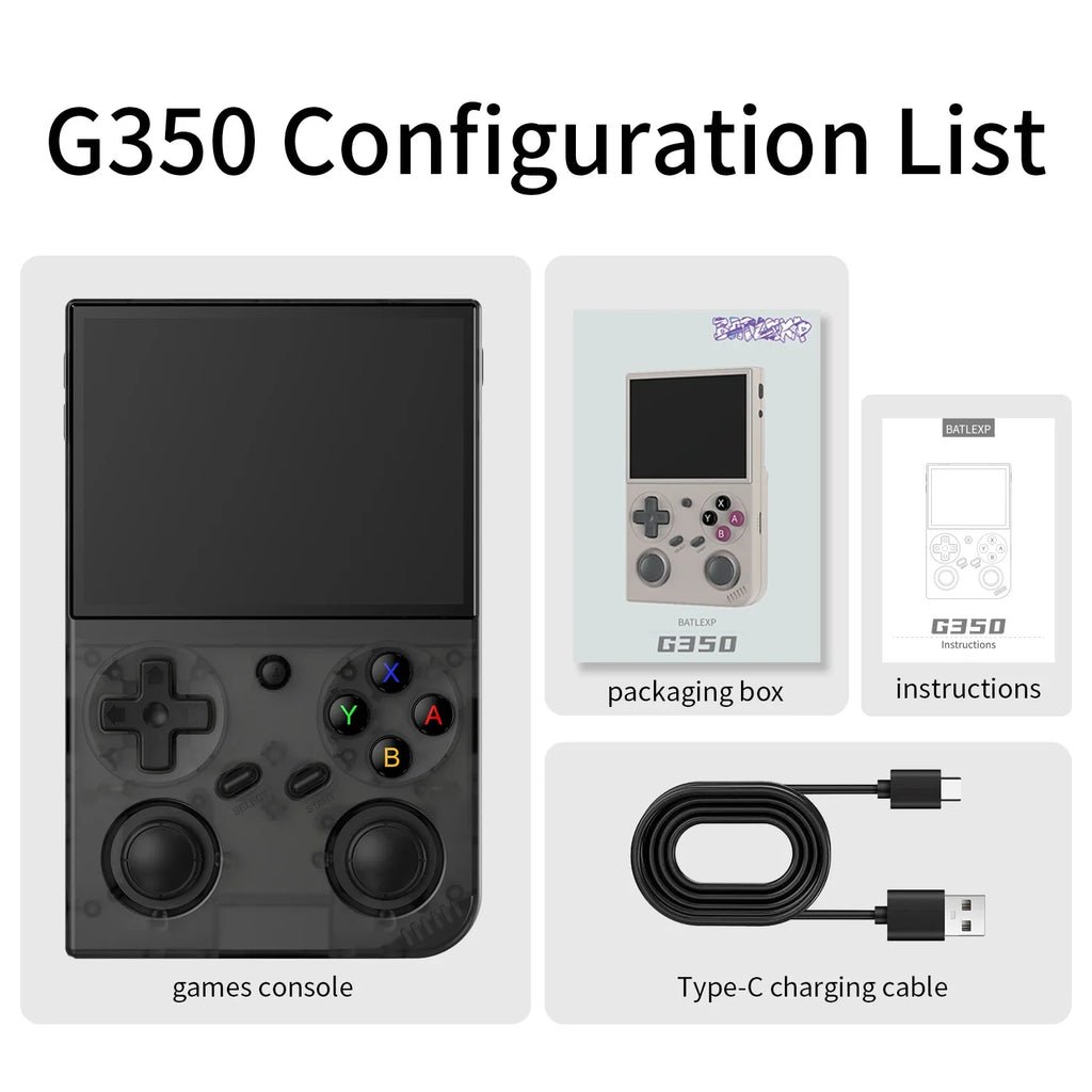 AMPOWN G350 Handheld Game Players Portable Game Console