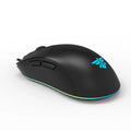NPET 87 Keys RGB Mechanical Keyboard, Wired 20+ Backlit Modes, Ergonomic Hot Swappable Design
