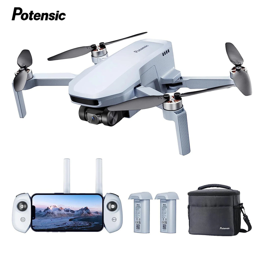 Potensic C0 Single Axis Gimbal 4K GPS Drones Professional Under 249g Max 4-KM