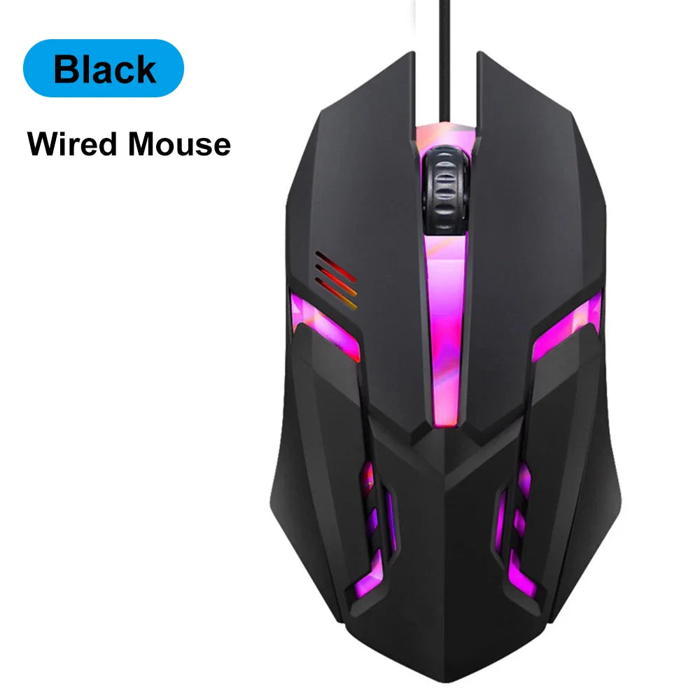 Bluetooth 5.2 Mouse RGB 2.4G Wireless Mouse Dual-Mode Gaming Mouse 6 Buttons
