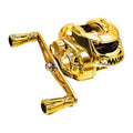 Ambidextrous Aluminum Alloy & Stainless Steel Baitcasting Fishing Reel