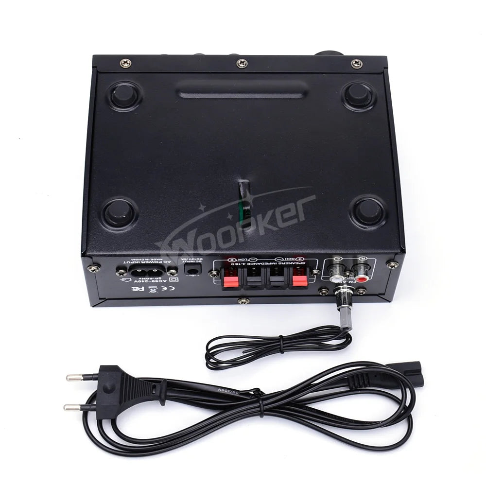 Woopker AK45 Pro Audio Amplifier Max Output 820W Channel 2.0 Bluetooth AMP Karaoke